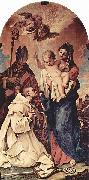 Sebastiano Ricci Erscheinung der Madonna vor dem Hl. Bruno von Koln und den Hl oil painting on canvas